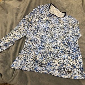 Land’s End Long Sleeve Swim/rRash Guard